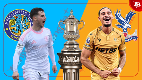  Nhận định bóng đá Macclesfield Town vs Crystal Palace, 19h15 ngày 10/1: Nhường lối cho nhà vua